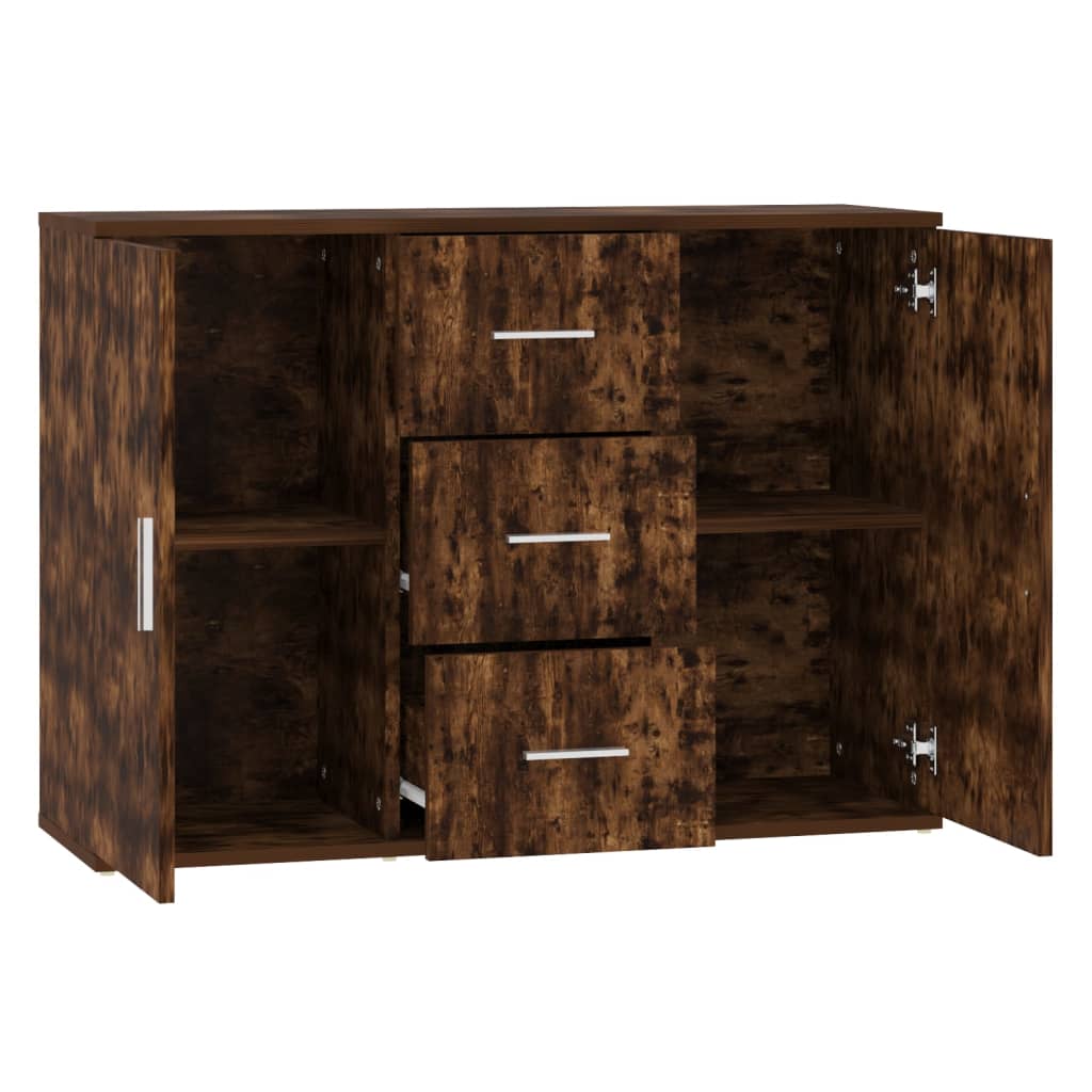 vidaXL Ντουλάπι Καπνιστή Δρυς 91x29,5x65 εκ. από Επεξεργασμένο Ξύλο