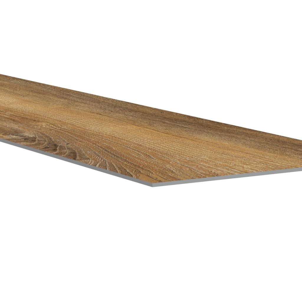 vidaXL Πάνελ Τοίχου Ξύλινη Εμφάνιση Καφέ 2,06 μ² από PVC