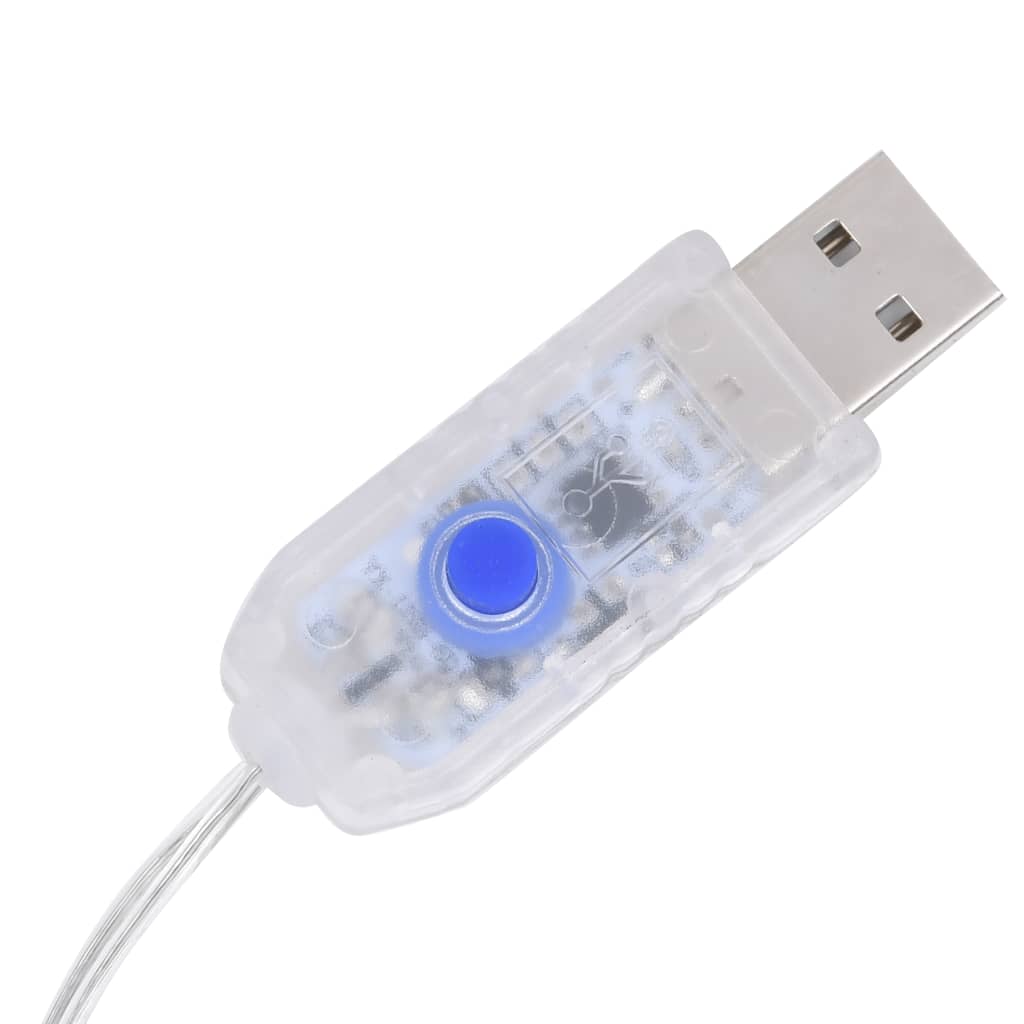 vidaXL Χριστουγεννιάτικοι Τάρανδοι 6 τεμ. 240 LED Θερμό Λευκό Ακρυλικό