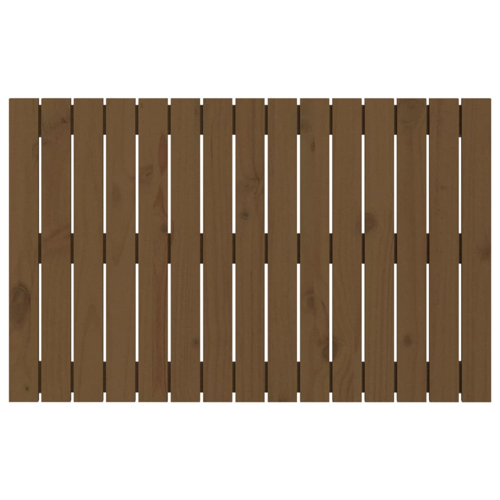 vidaXL Κεφαλάρι Τοίχου Μελί 95,5x3x60 εκ. από Μασίφ Ξύλο Πεύκου