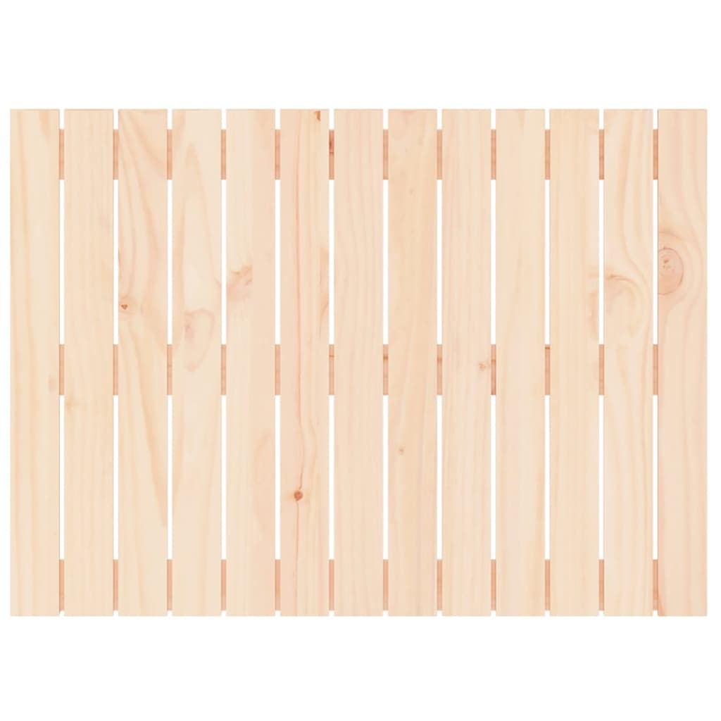 vidaXL Κεφαλάρι Τοίχου 82,5x3x60 εκ. από Μασίφ Ξύλο Πεύκου