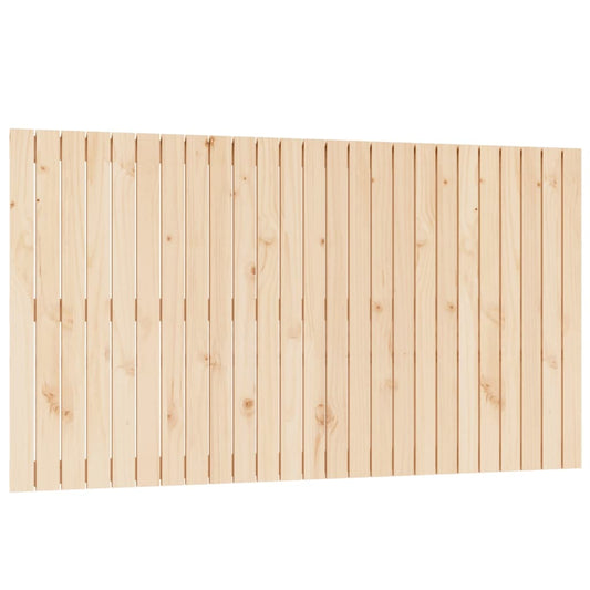 vidaXL Κεφαλάρι Τοίχου 159,5x3x90 εκ. από Μασίφ Ξύλο Πεύκου