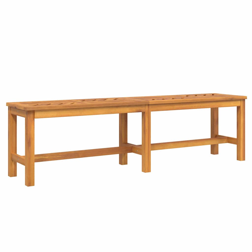 vidaXL Σετ 5 τεμαχίων κήπου από μασίφ ξύλο ακακίας