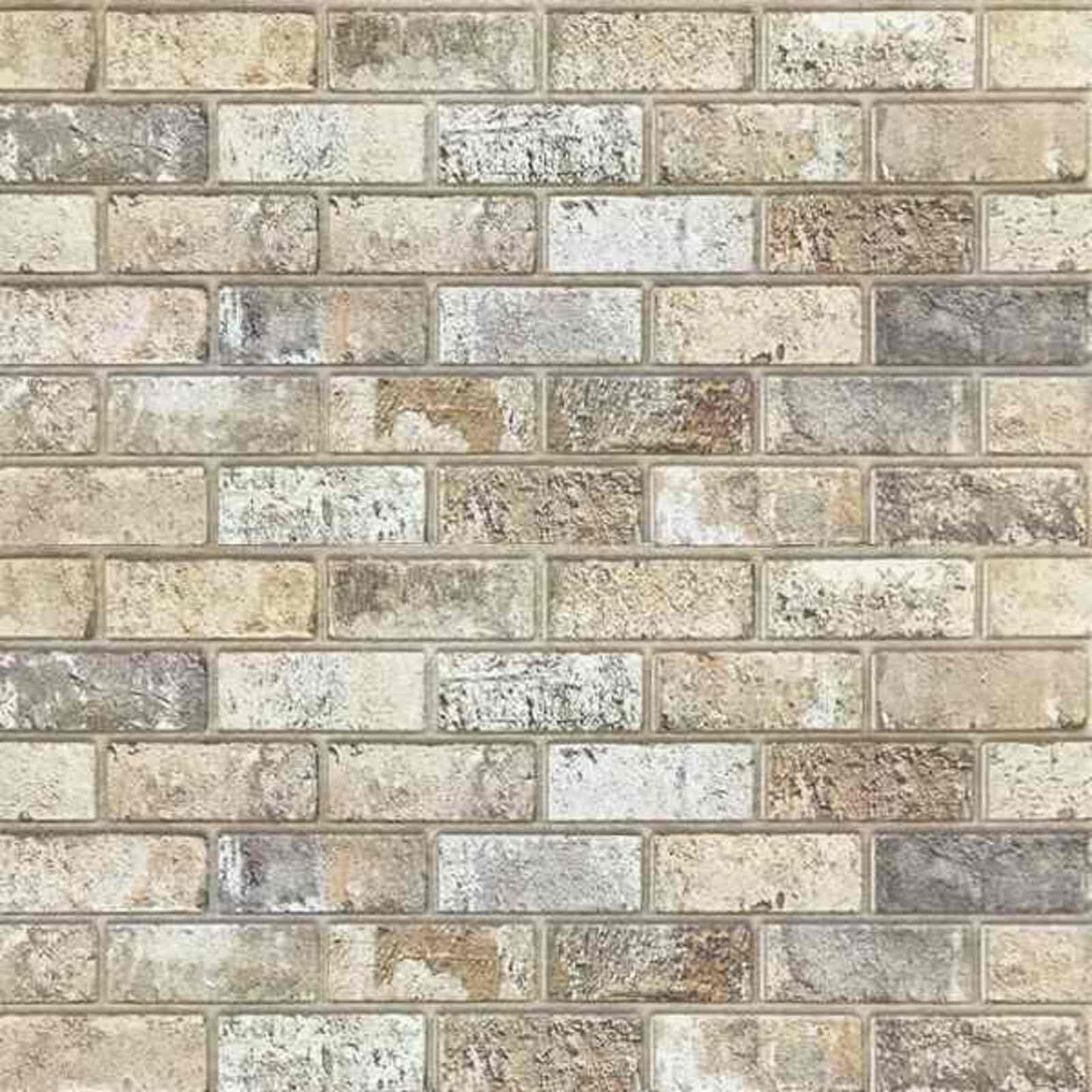 vidaXL Πάνελ τοίχου 10 pcs Άμμος 100 x 50 cm Αφρός EPS