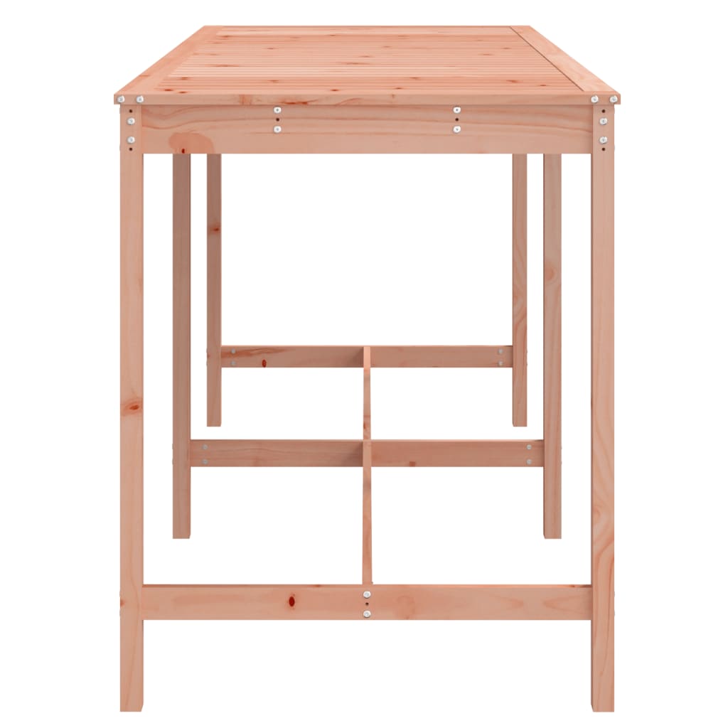 vidaXL Τραπέζι κήπου 203,5x90x110 cm Douglas από μασίφ ξύλο