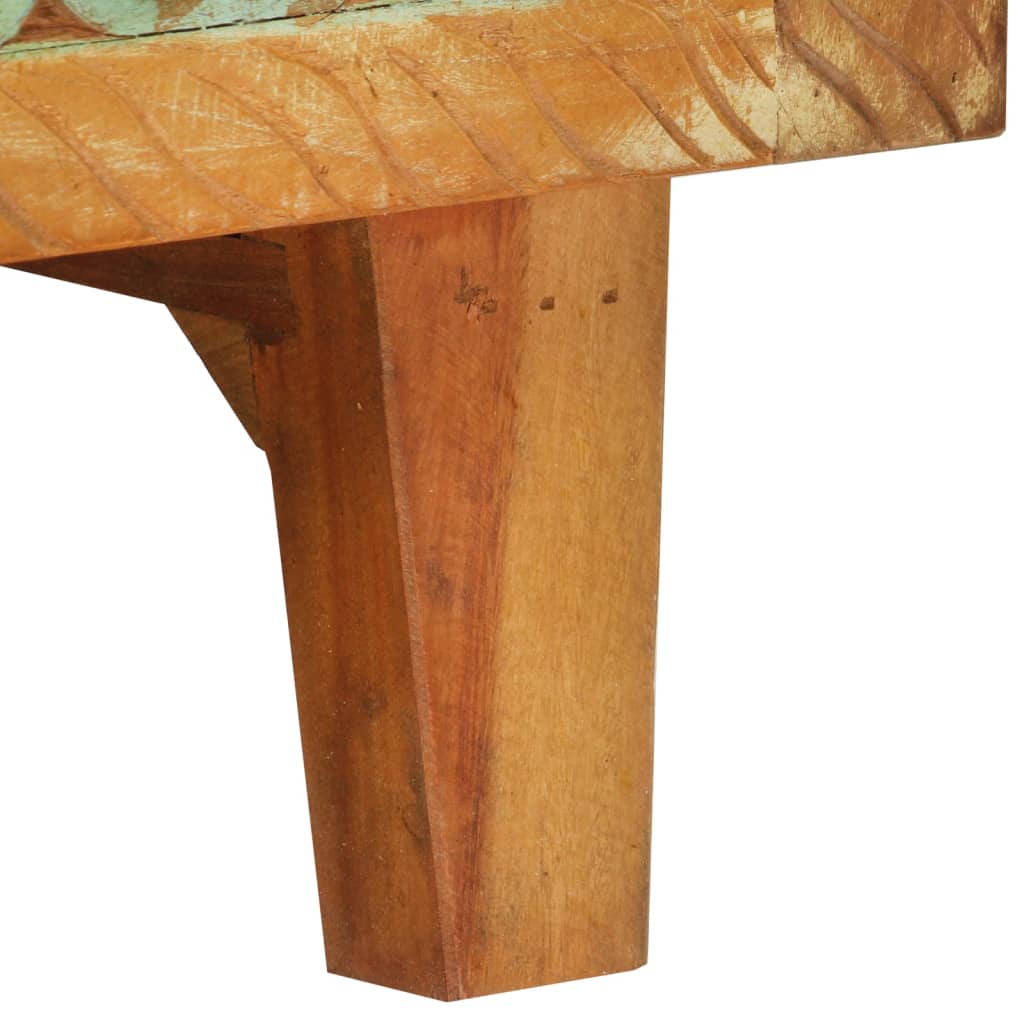 vidaXL Ντουλάπι με Χειροποίητο Σκάλισμα 55x30x75εκ Μασίφ Ανακυκλ. Ξύλο