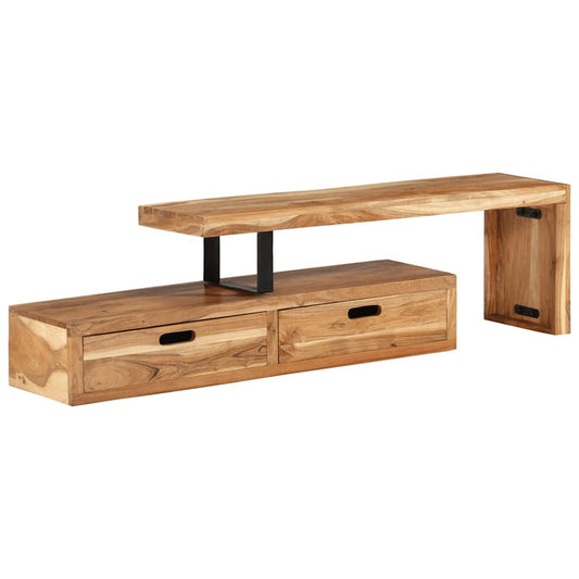 vidaXL Βάση Τηλεόρασης (118-200) x 30x40 εκ. από Μασίφ Ξύλο Ακακίας