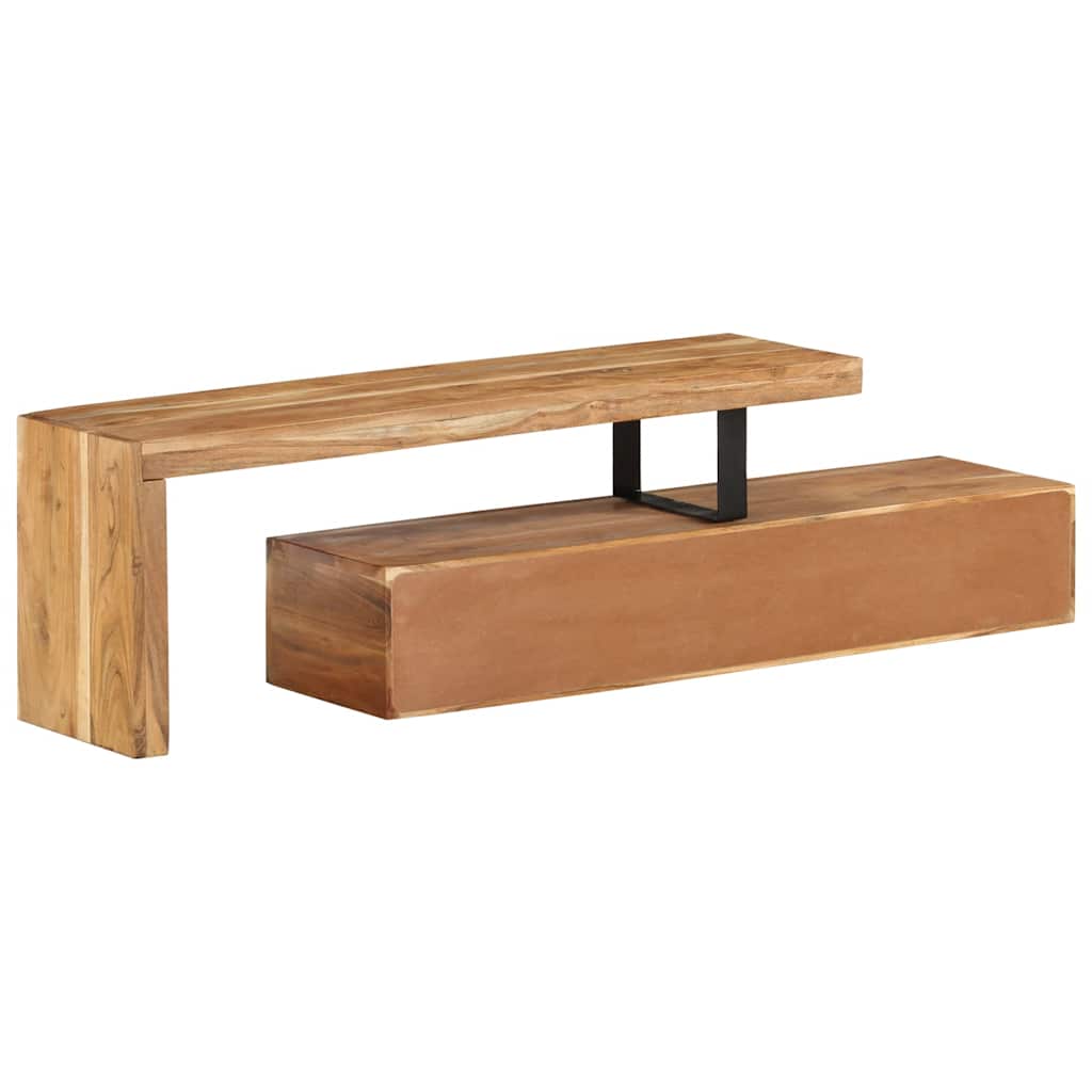 vidaXL Βάση Τηλεόρασης (118-200) x 30x40 εκ. από Μασίφ Ξύλο Ακακίας