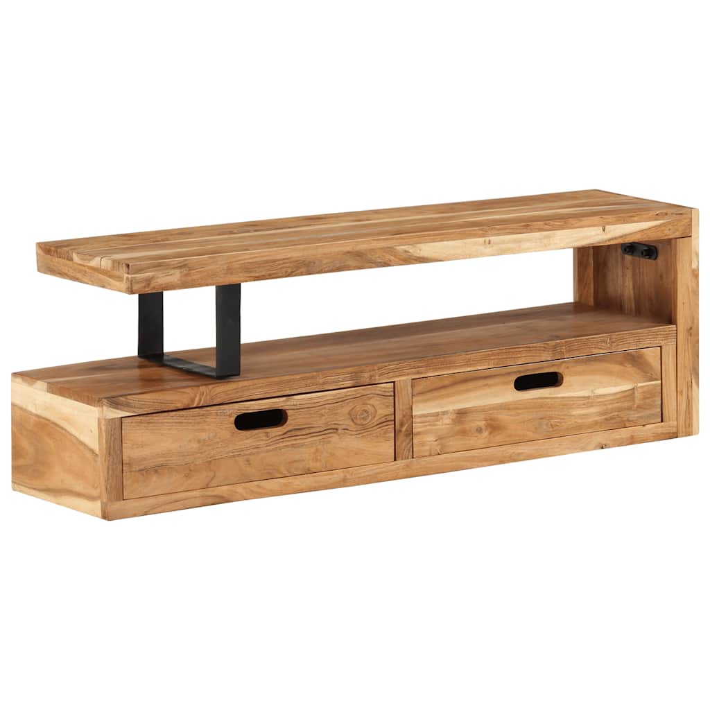 vidaXL Βάση Τηλεόρασης (118-200) x 30x40 εκ. από Μασίφ Ξύλο Ακακίας