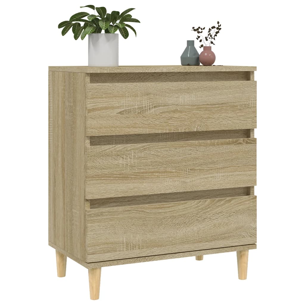 vidaXL Συρταριέρα Sonoma Δρυς 60x35x70 εκ. Επεξεργασμένο Ξύλο