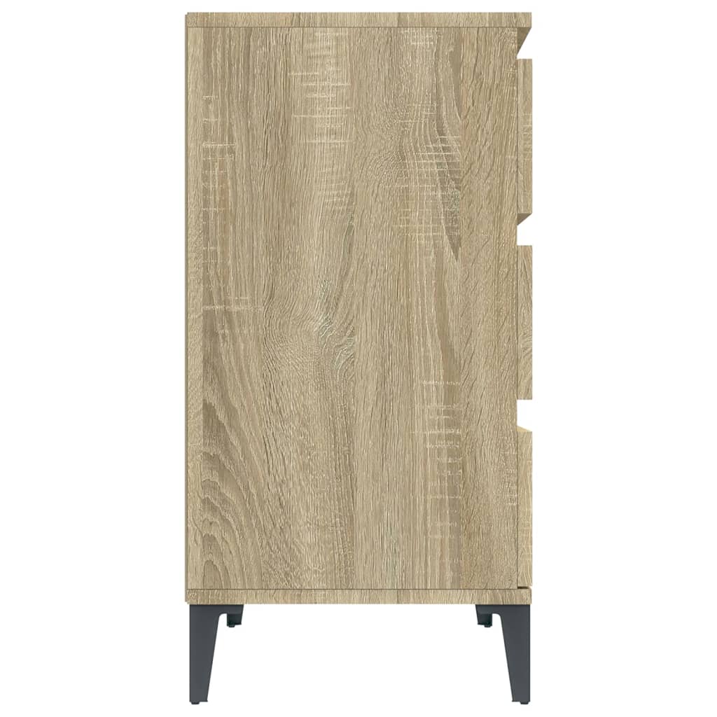 vidaXL Συρταριέρα Sonoma Δρυς 60x35x70 εκ. Επεξεργασμένο Ξύλο