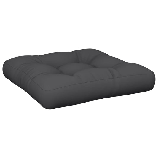 vidaXL Μαξιλάρι Παλέτας Μαύρο 60 x 60 x 12 εκ. Υφασμάτινο