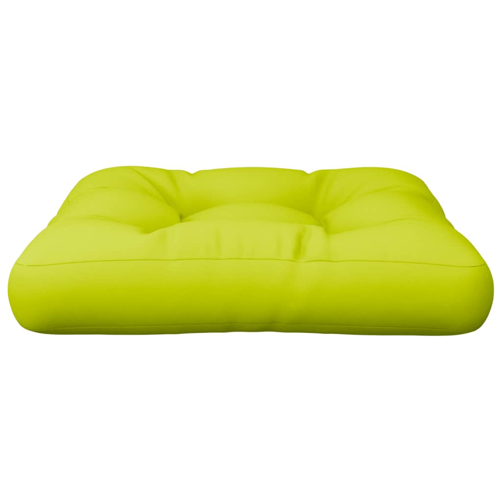 vidaXL Μαξιλάρι Παλέτας Αν. Πράσινο 60 x 60 x 12 εκ. Υφασμάτινο
