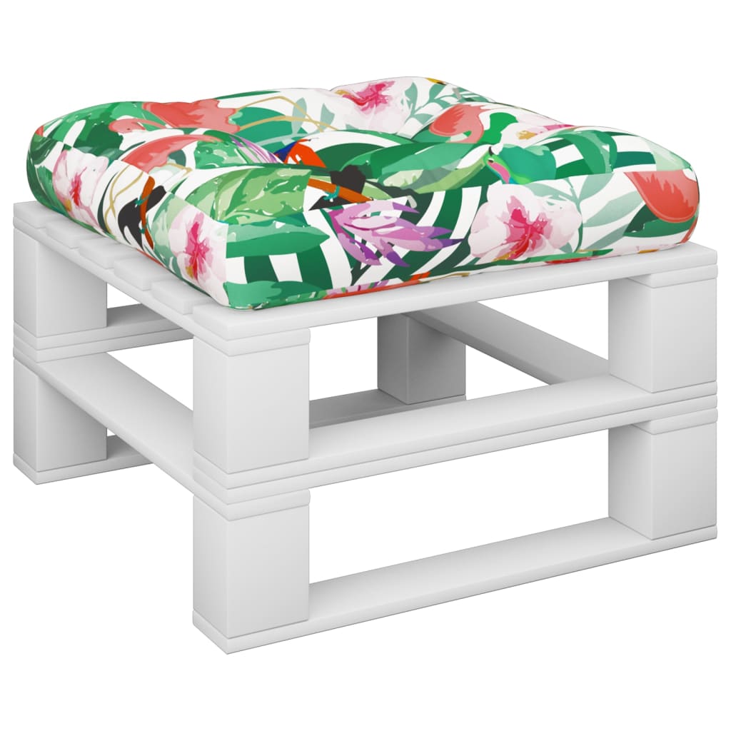 vidaXL Μαξιλάρι Παλέτας Πολύχρωμο 60 x 60 x 12 εκ. Υφασμάτινο