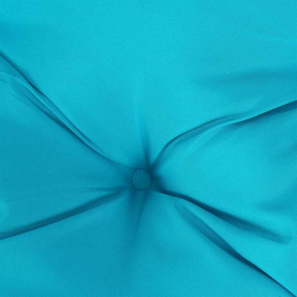 vidaXL Μαξιλάρι Παλέτας Τιρκουάζ 80 x 80 x 12 εκ. Υφασμάτινο