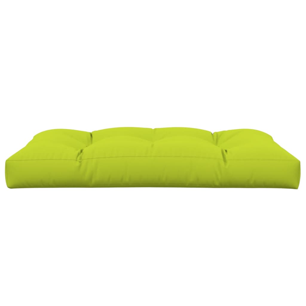 vidaXL Μαξιλάρι Παλέτας Αν. Πράσινο 120 x 80 x 12 εκ. Υφασμάτινο