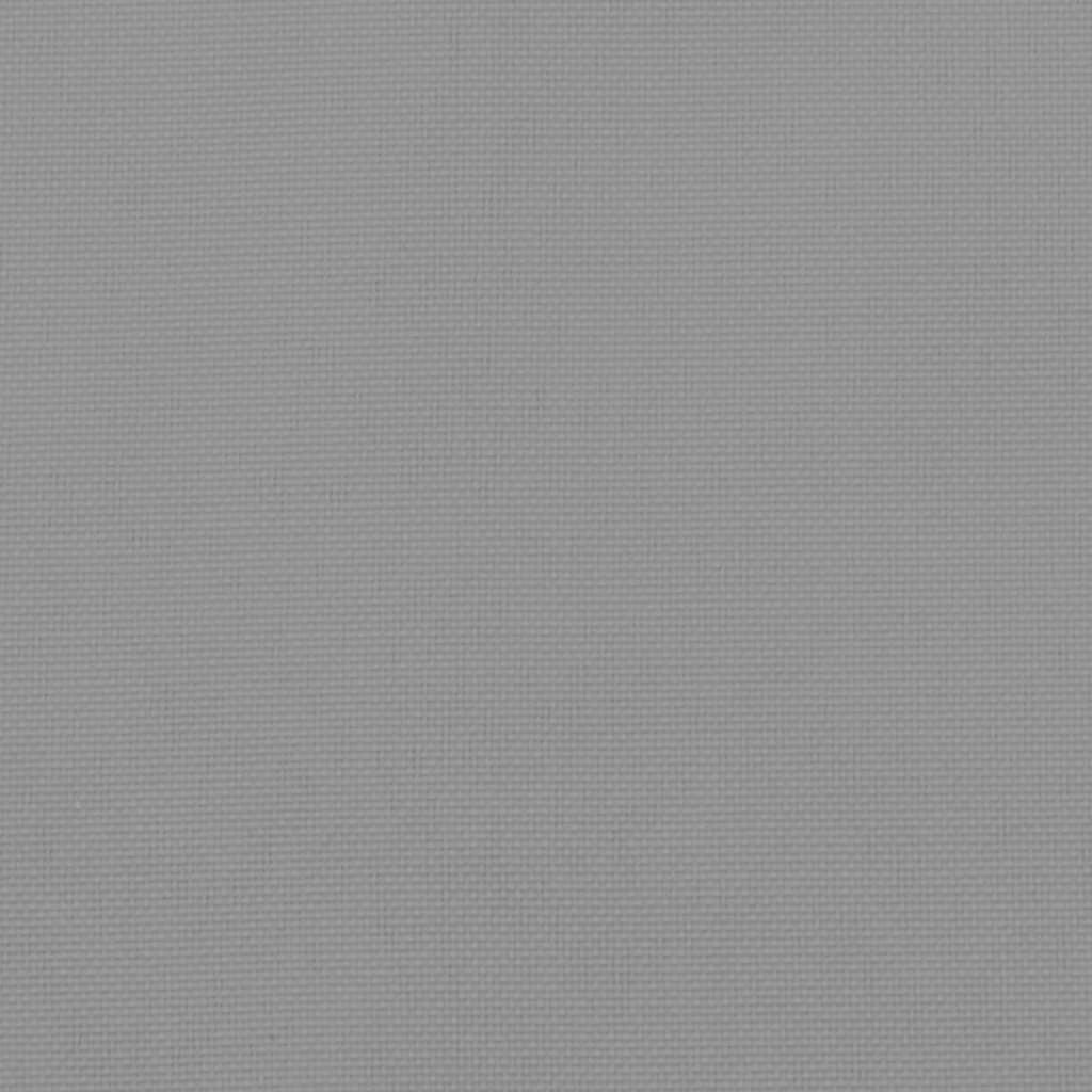 vidaXL Μαξιλάρι Παλέτας Γκρι 50 x 40 x 10 εκ. από Ύφασμα