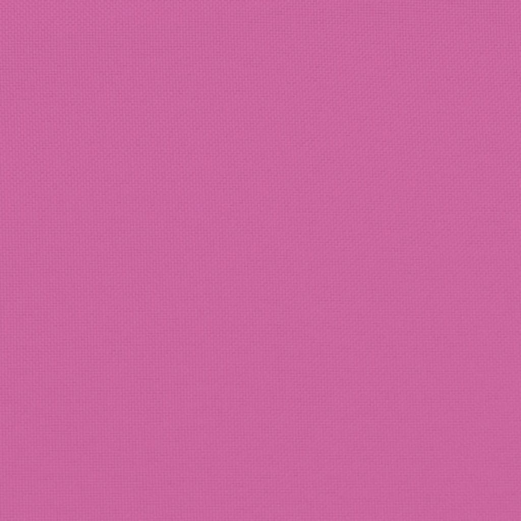 vidaXL Μαξιλάρι Παλέτας Ροζ 50 x 40 x 12 εκ. Υφασμάτινο