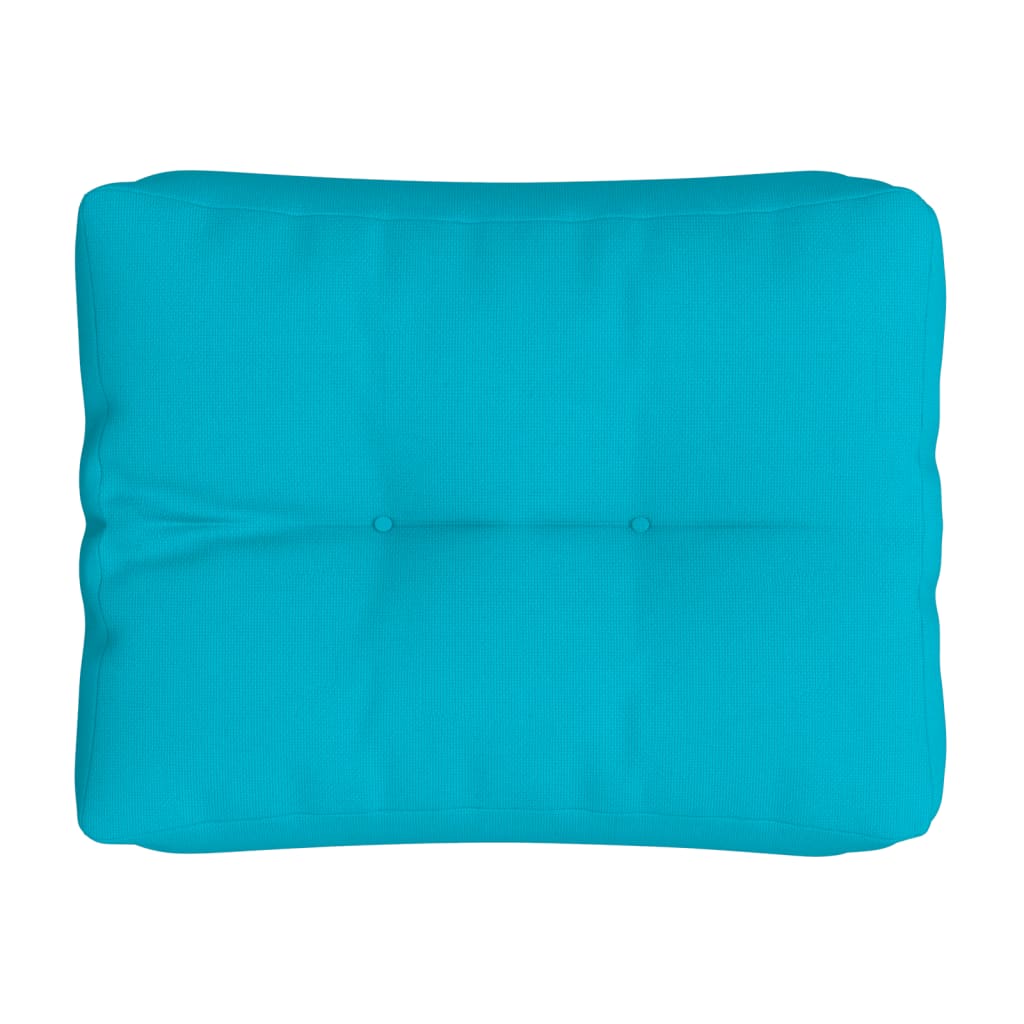 vidaXL Μαξιλάρι Παλέτας Τιρκουάζ 50 x 40 x 12 εκ. Υφασμάτινο