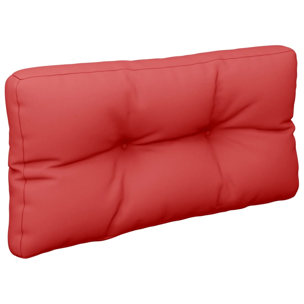 vidaXL Μαξιλάρι Παλέτας Κόκκινο 70 x 40 x 12 εκ. Υφασμάτινο