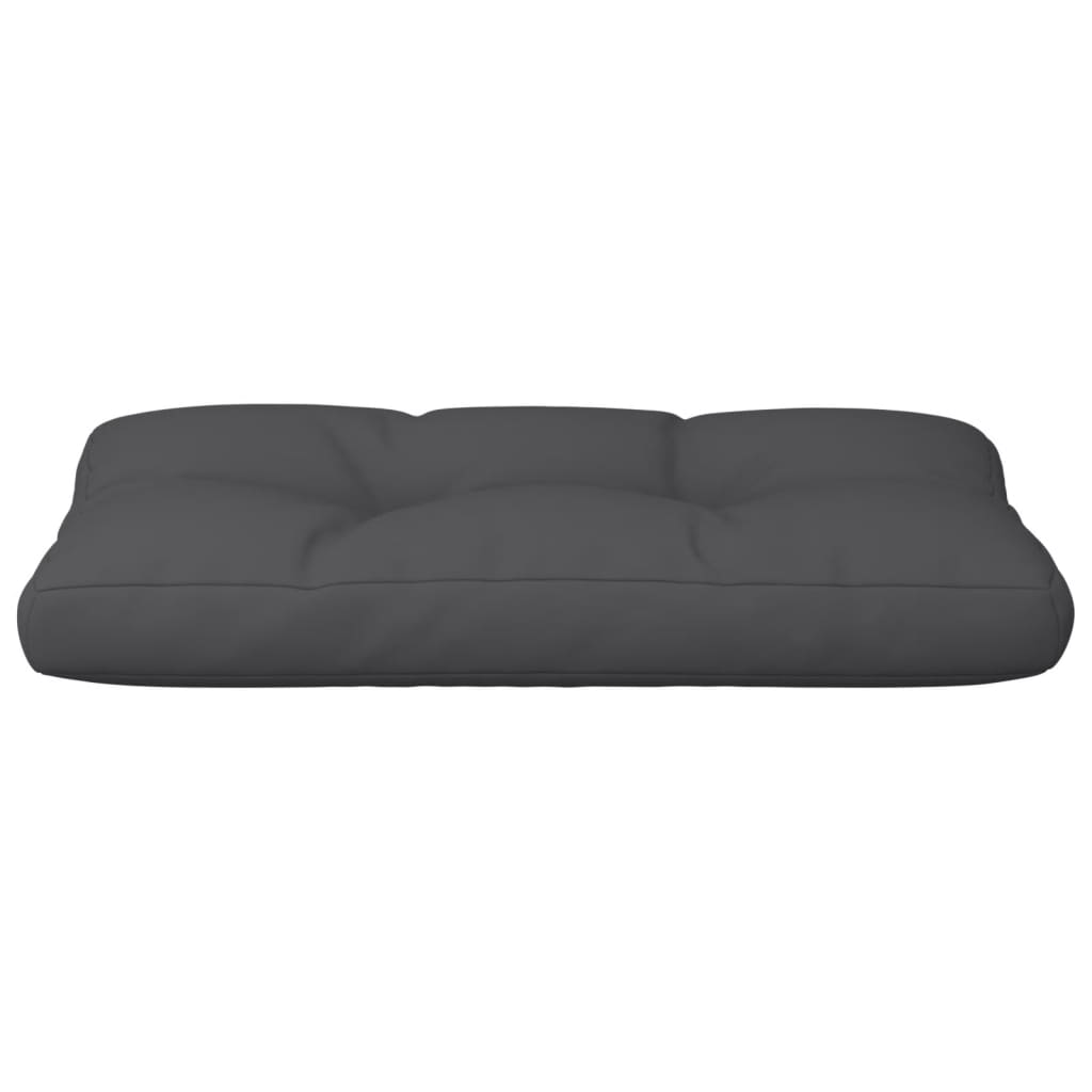 vidaXL Μαξιλάρι Παλέτας Μαύρο 70 x 40 x 12 εκ. Υφασμάτινο