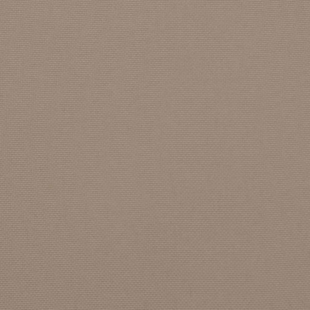 vidaXL Μαξιλάρι Παλέτας Taupe 70 x 40 x 12 εκ. Υφασμάτινο