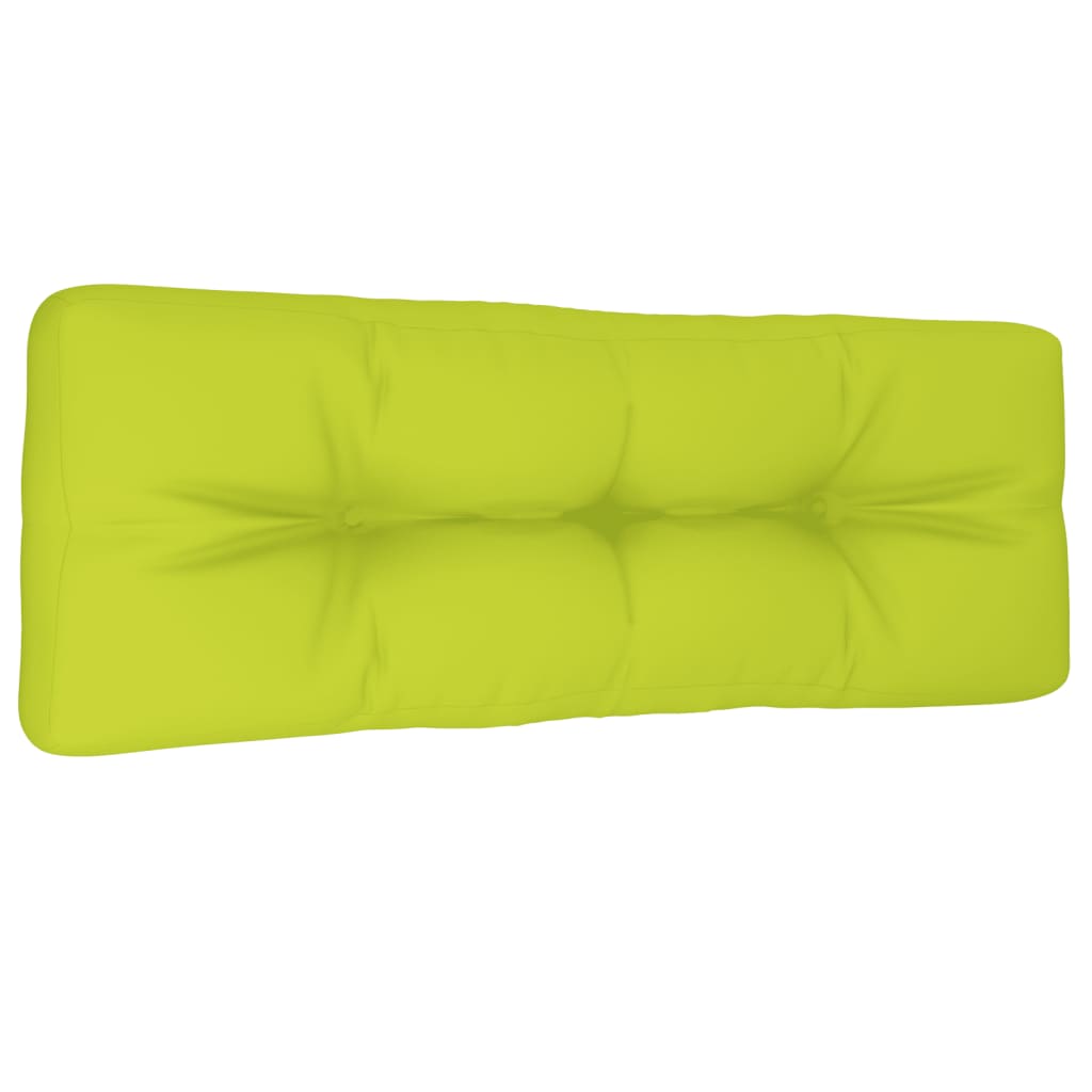 vidaXL Μαξιλάρι Παλέτας Αν. Πράσινο 120 x 40 x 12 εκ. Υφασμάτινο