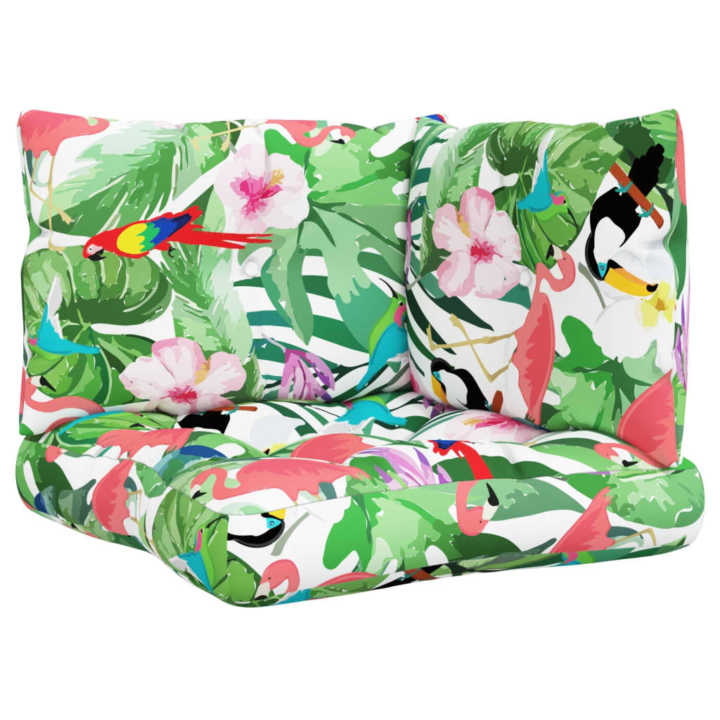 vidaXL Μαξιλάρια Παλέτας 3 τεμ. Πολύχρωμα από Ύφασμα Oxford