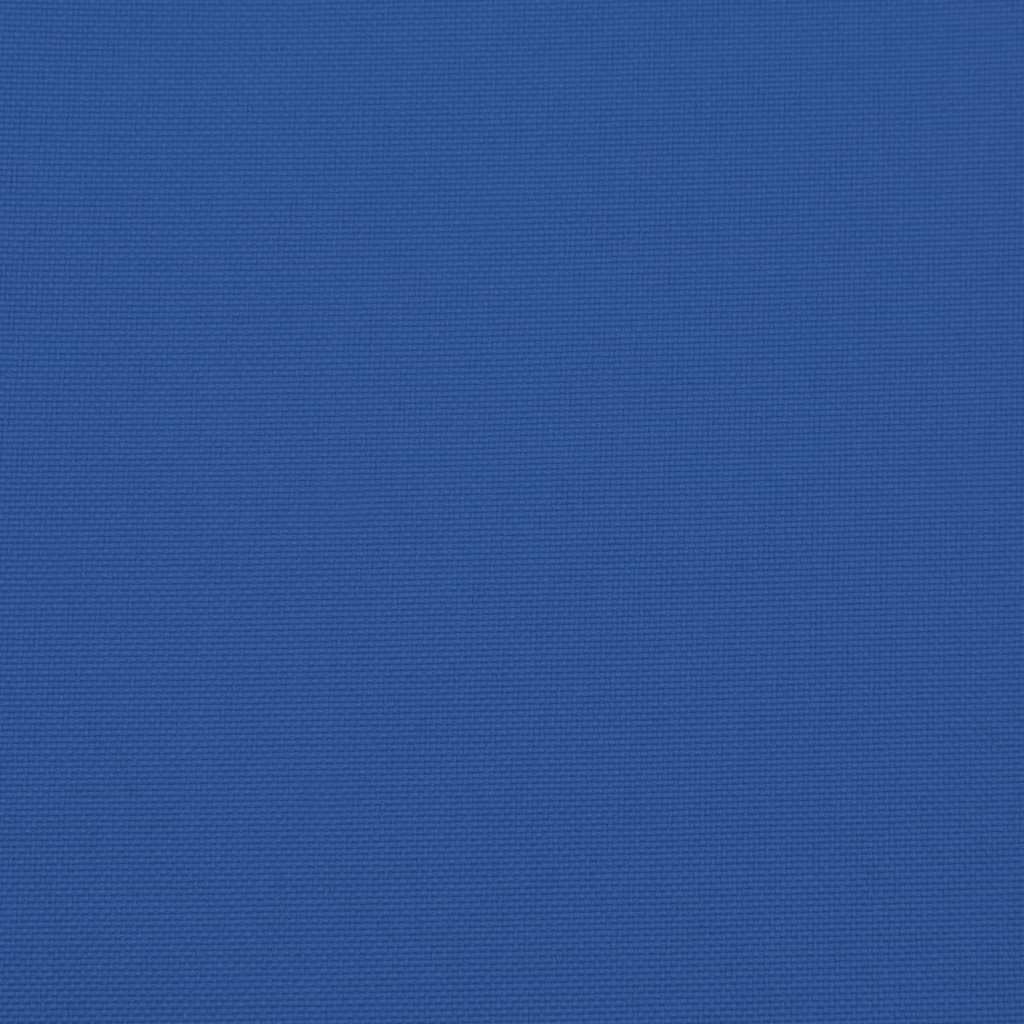 vidaXL Μαξιλάρια Παλέτας 3 τεμ. Μπλε Υφασμάτινα