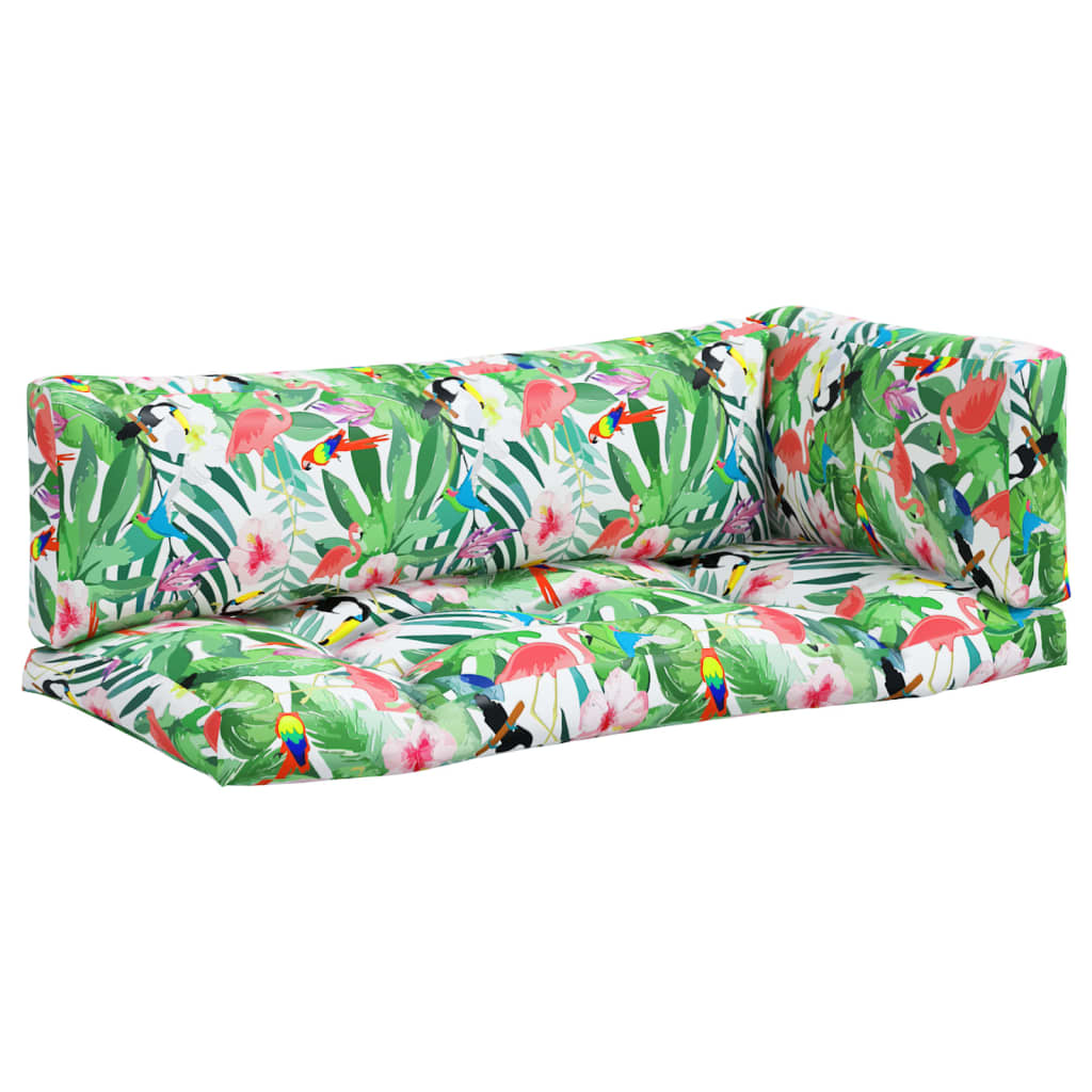 vidaXL Μαξιλάρια Παλέτας 3 τεμ. Πολύχρωμα από Ύφασμα Oxford