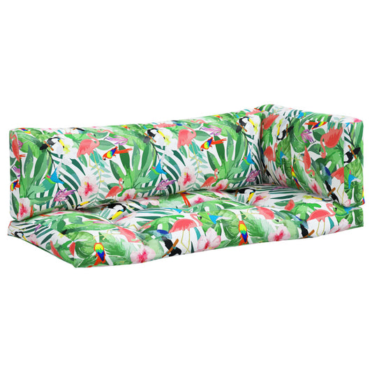 vidaXL Μαξιλάρια Παλέτας 3 τεμ. Πολύχρωμα από Ύφασμα Oxford