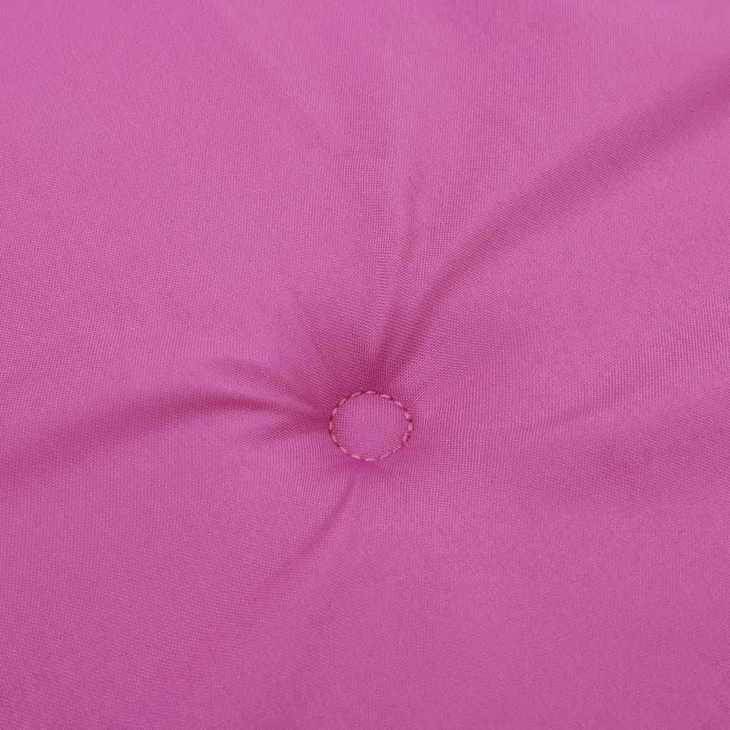 vidaXL Μαξιλάρια Καρέκλας Κήπου 6 τεμ. Ροζ 50x50x4 εκ. Υφασμάτινα