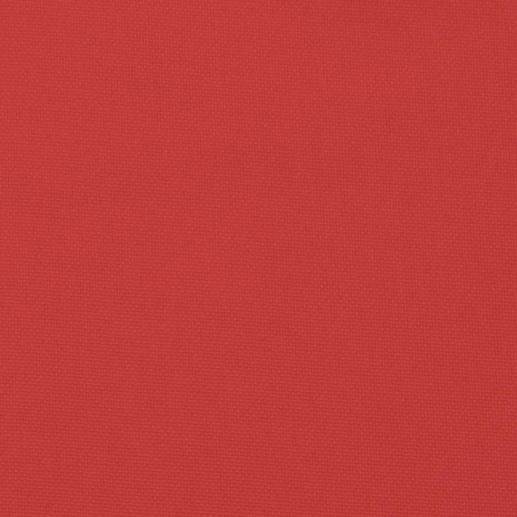 vidaXL Μαξιλάρι Πάγκου Κήπου Κόκκινο 120x50x7 εκ. Ύφασμα Oxford