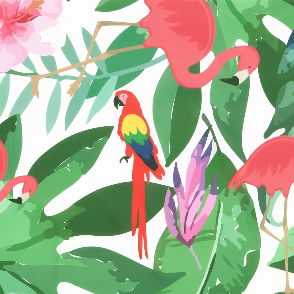 vidaXL Μαξιλάρια Πάγκου Κήπου 2 τεμ. Πολύχρωμα 100x50x7 εκ. Υφασμάτινα