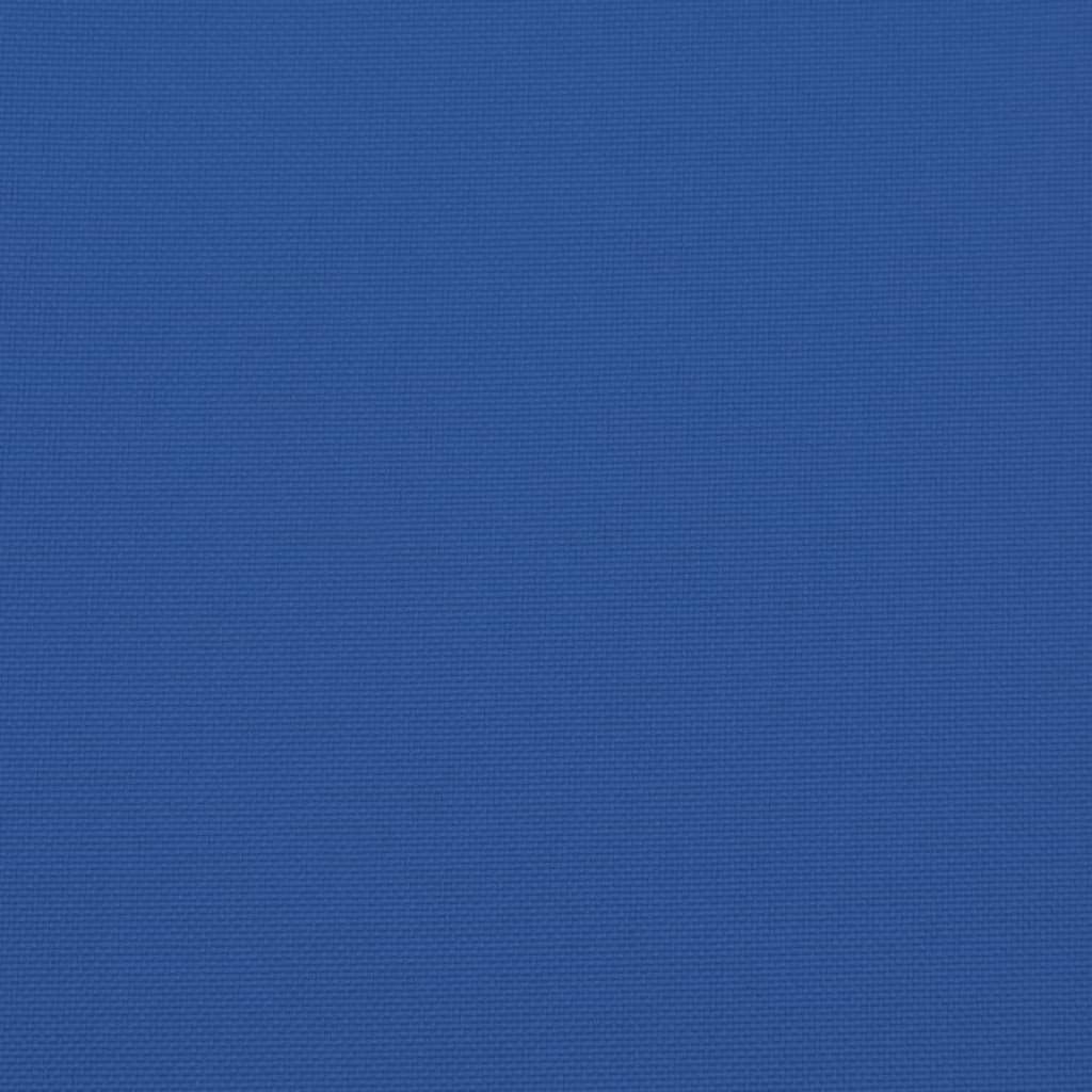 vidaXL Μαξιλάρια Πάγκου Κήπου 2 τεμ. Μπλε 150x50x7cm Ύφασμα Oxford