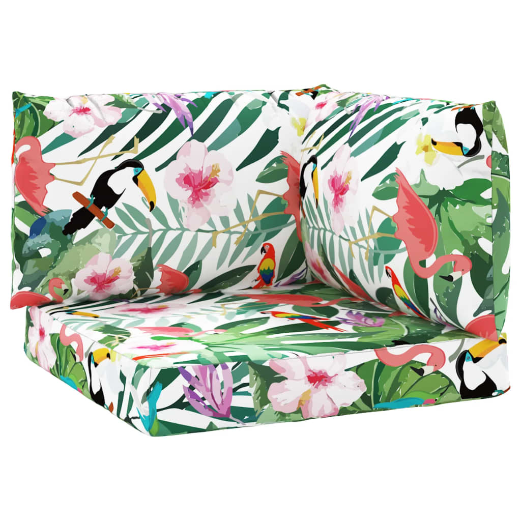 vidaXL Μαξιλάρια Παλέτας 3 τεμ. Πολύχρωμα από Ύφασμα Oxford