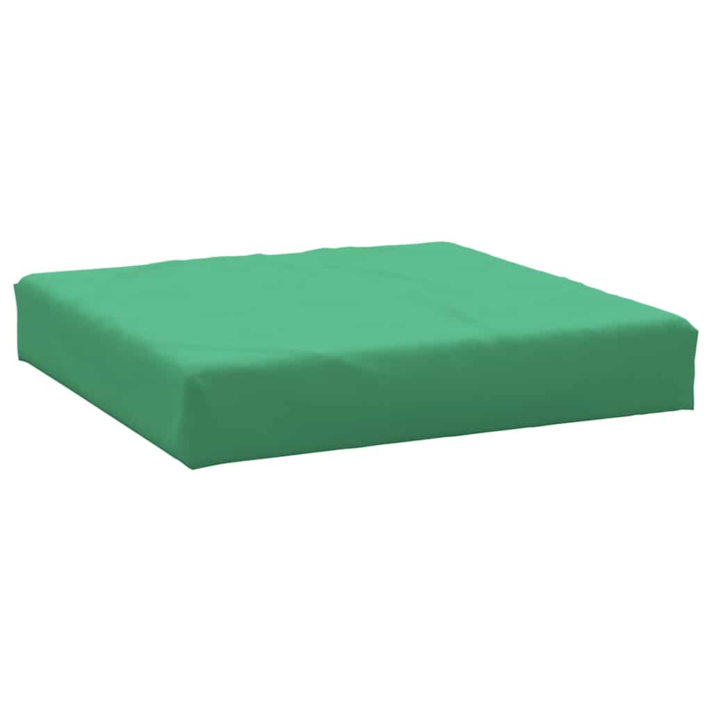 vidaXL Μαξιλάρι Παλέτας Πράσινο 60x60x9,5 εκ. Ύφασμα Oxford