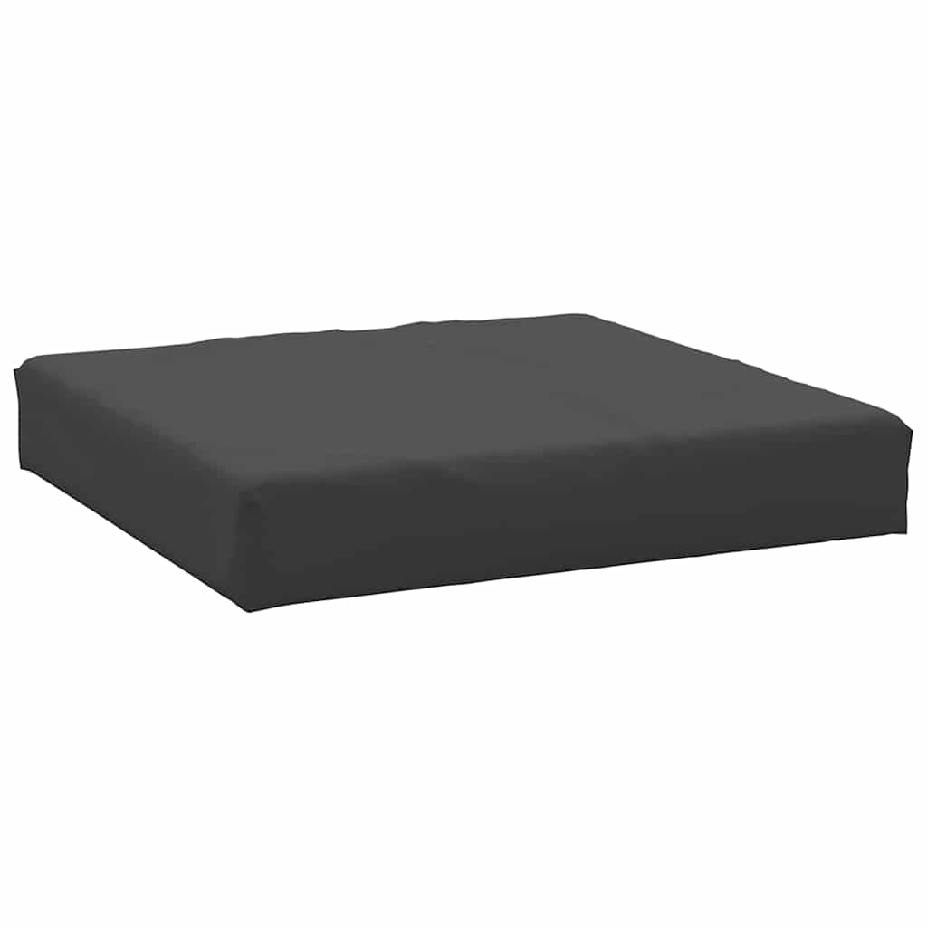 vidaXL Μαξιλάρια Παλέτας Μαυρα 60 x 60 x 8 εκ. από Ύφασμα Oxford