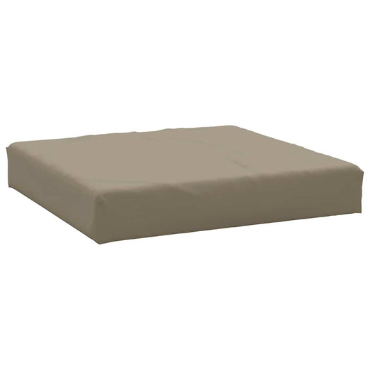 vidaXL Μαξιλάρια Παλέτας Taupe 60x60x9,5 εκ. από Ύφασμα Oxford