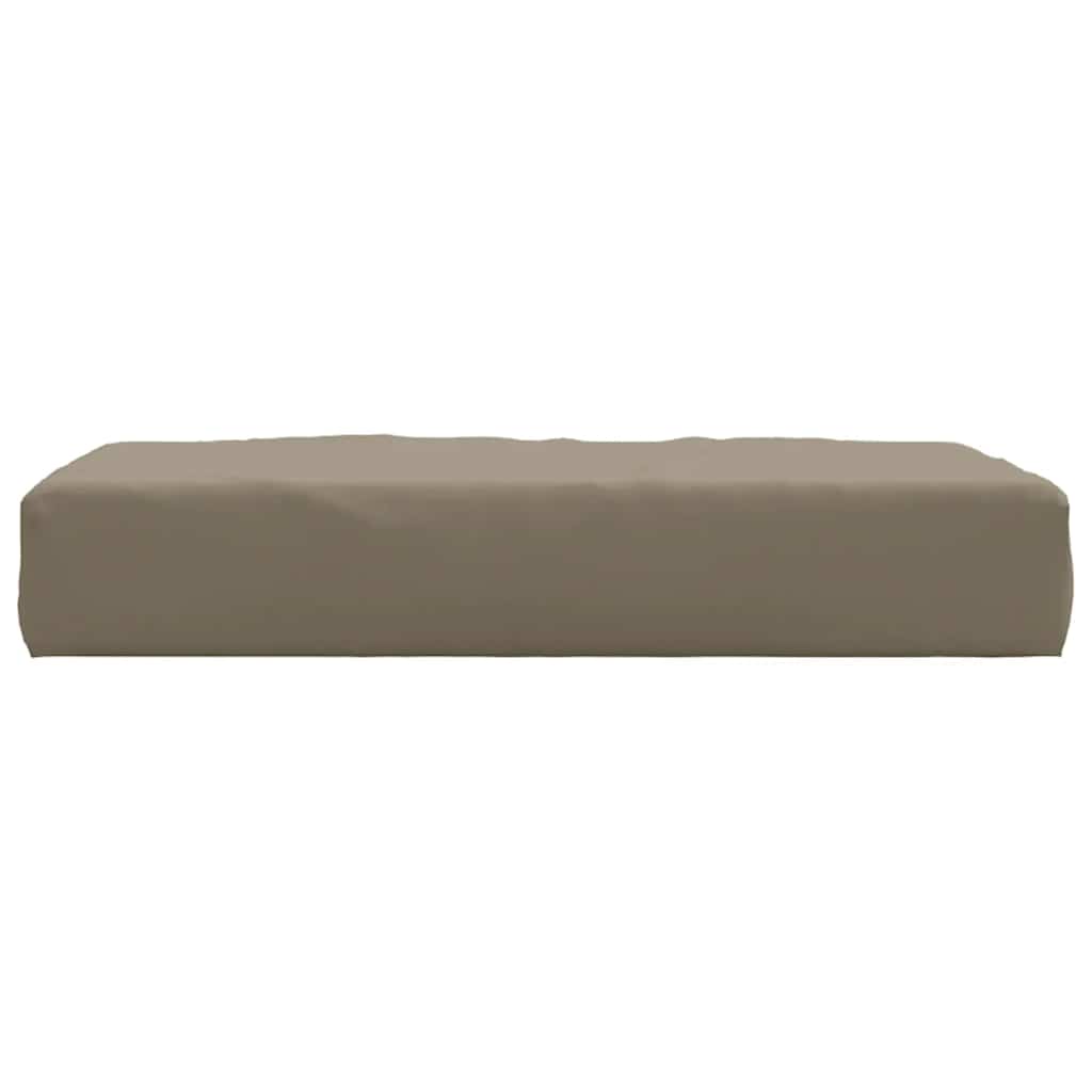 vidaXL Μαξιλάρια Παλέτας Taupe 60x60x9,5 εκ. από Ύφασμα Oxford