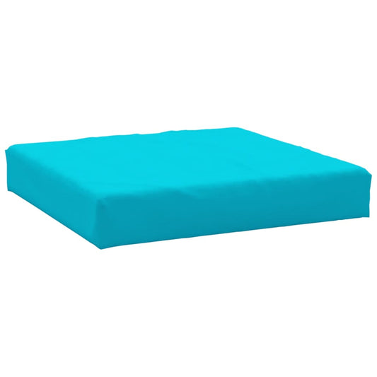 vidaXL Μαξιλάρι Παλέτας Τιρκουάζ 60 x 60 x 8εκ. από Ύφασμα Oxford