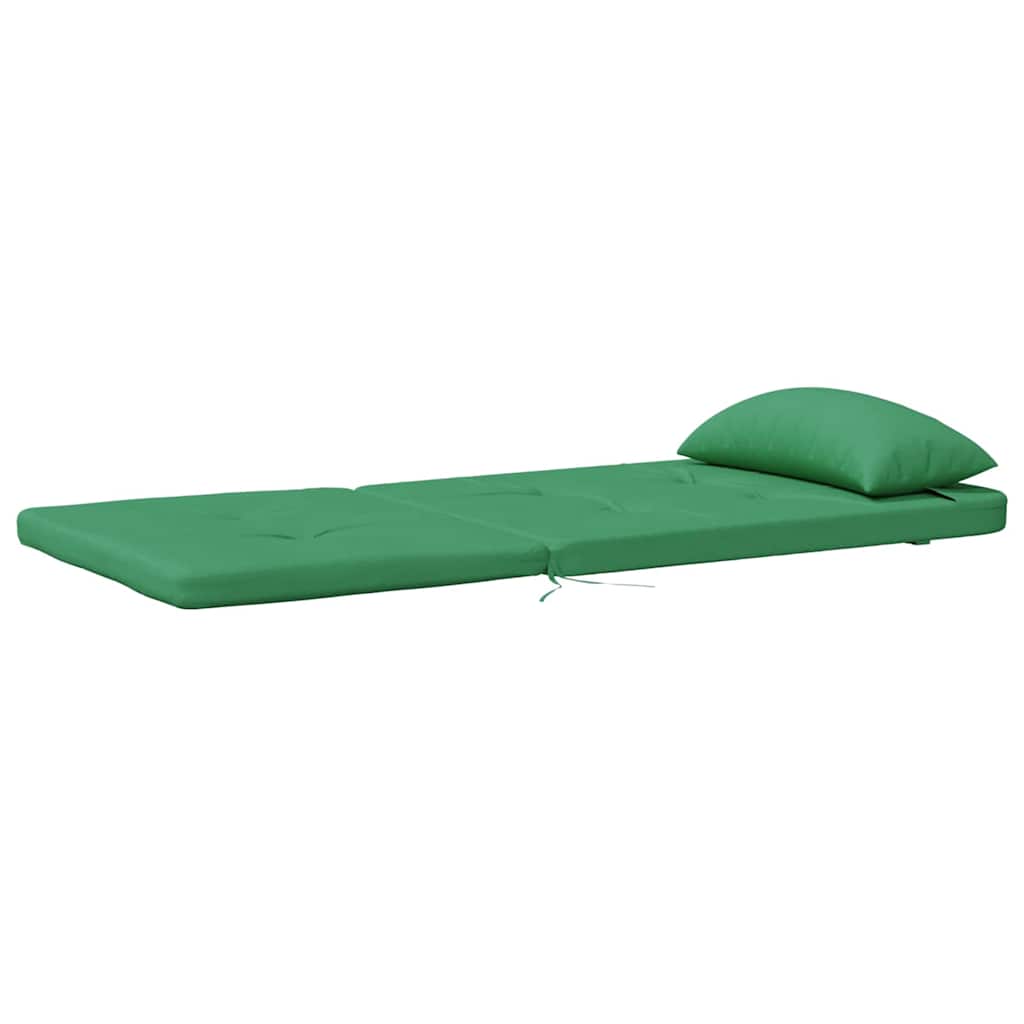 vidaXL Μαξιλάρια για καρέκλες Μονόχρωμο 2 pcs Πράσινο 58 x 77 x 4,5 εκ