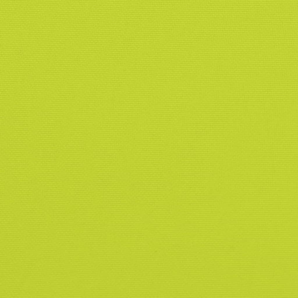vidaXL Μαξιλάρια για καρέκλες 2 pcs Φωτεινό Πράσινο 58 x 77 x 4,5 εκ