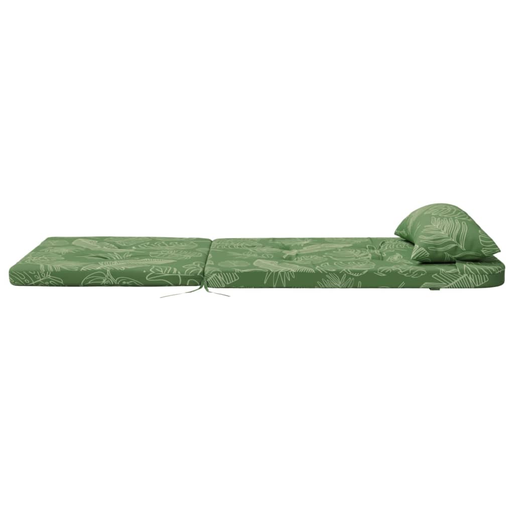 vidaXL Μαξιλάρια Καρέκλας Adirondack 2 τεμ. Σχ. Φύλλα Ύφασμα Oxford