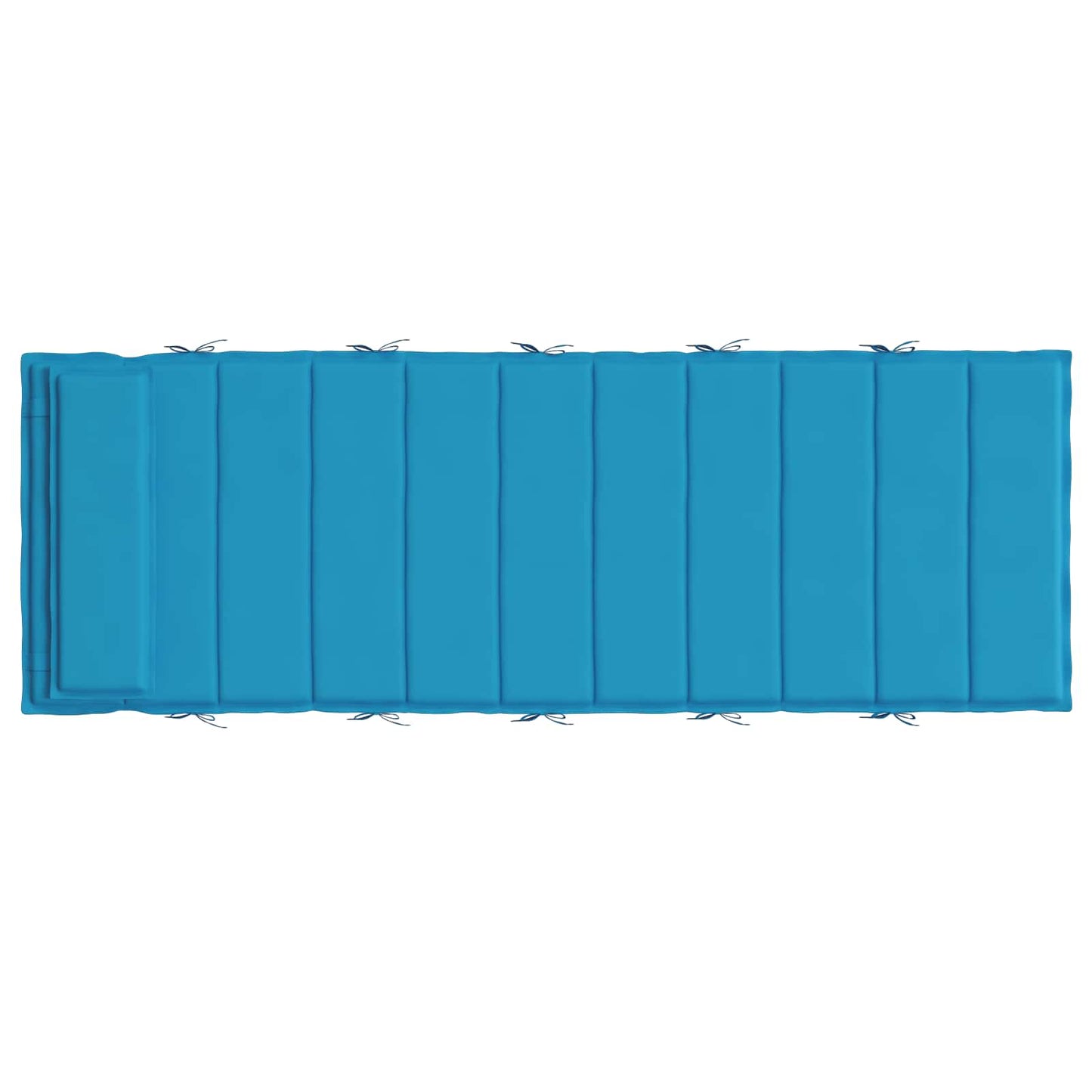 vidaXL Μαξιλάρι Ξαπλώστρας Ήλιου Γαλάζιο 178 x 60 x 4 cm Ύφασμα Oxford