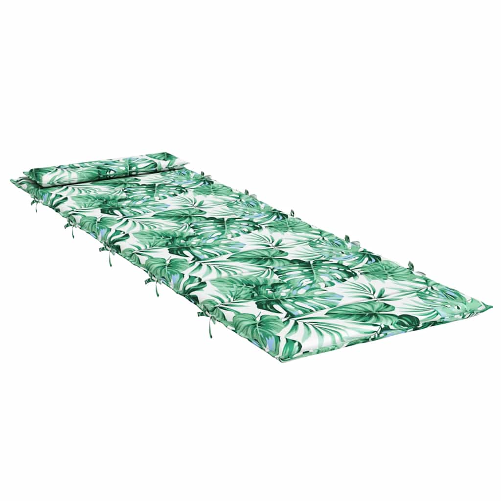 vidaXL Μαξιλάρι Ξαπλώστρας Σχ. Φύλλων 180x60x4 εκ. από Ύφασμα Oxford