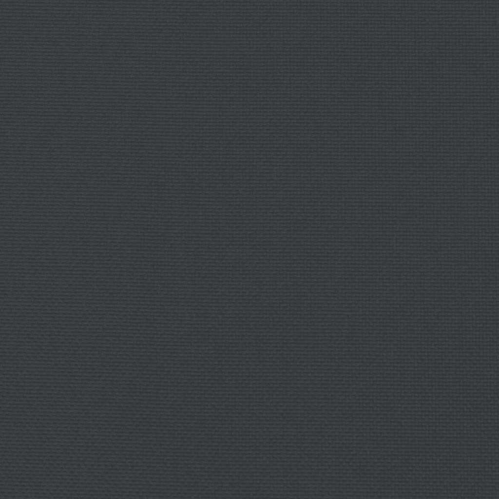 vidaXL Μαξιλάρια Καρέκλας με Πλάτη 6 τεμ. Μαύρα από Ύφασμα Oxford