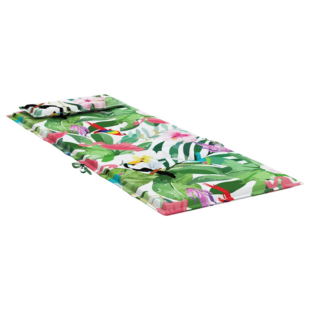 vidaXL Μαξιλάρια Καρέκλας με Ψηλή Πλάτη 2 τεμ. Πολύχρωμα Ύφασμα Oxford