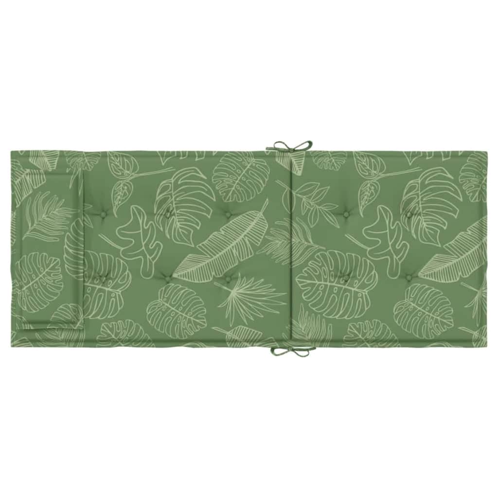 vidaXL Μαξιλάρια Καρέκλας με Ψηλή Πλάτη 6 τεμ. Σχ. Φύλλα Ύφασμα Oxford