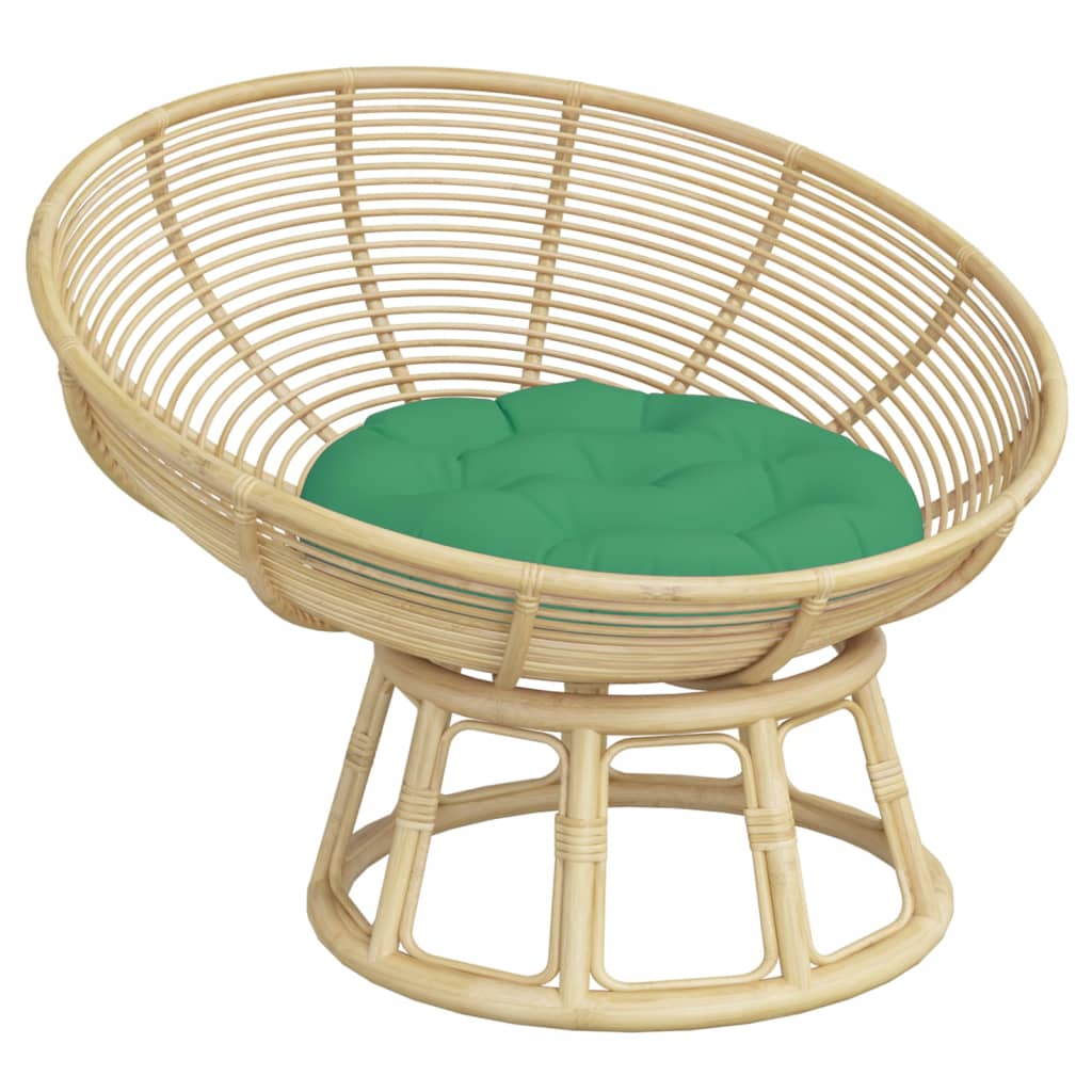 vidaXL Μαξιλάρι Στρογγυλό Πράσινο Ø 60 x 11 εκ. από Ύφασμα Oxford